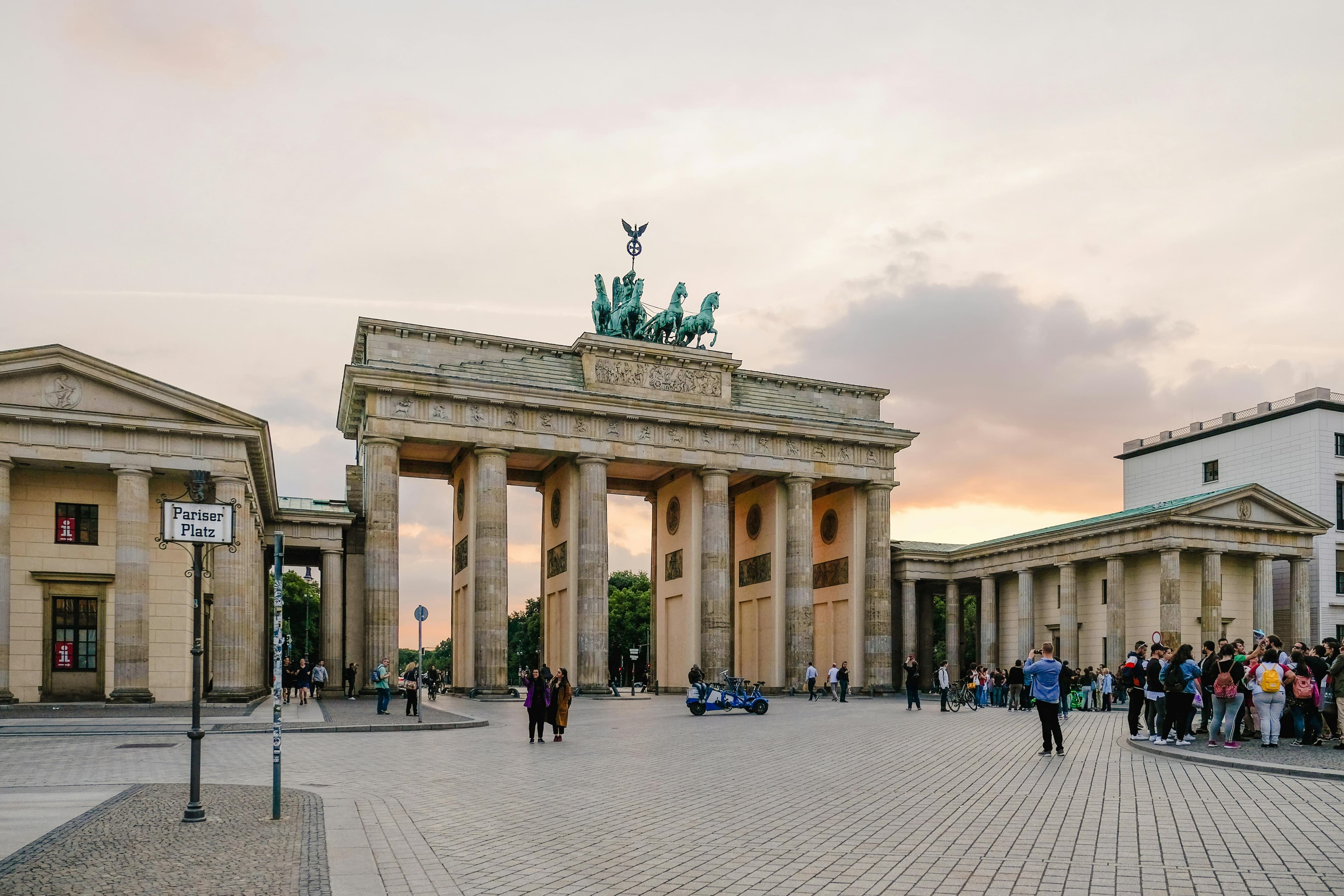 Blick auf das Brandenburger Tor.